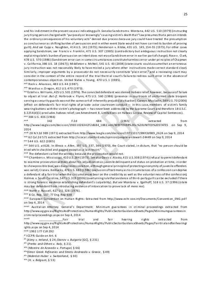 fair trial in criminal justice system right to a fair trial cases